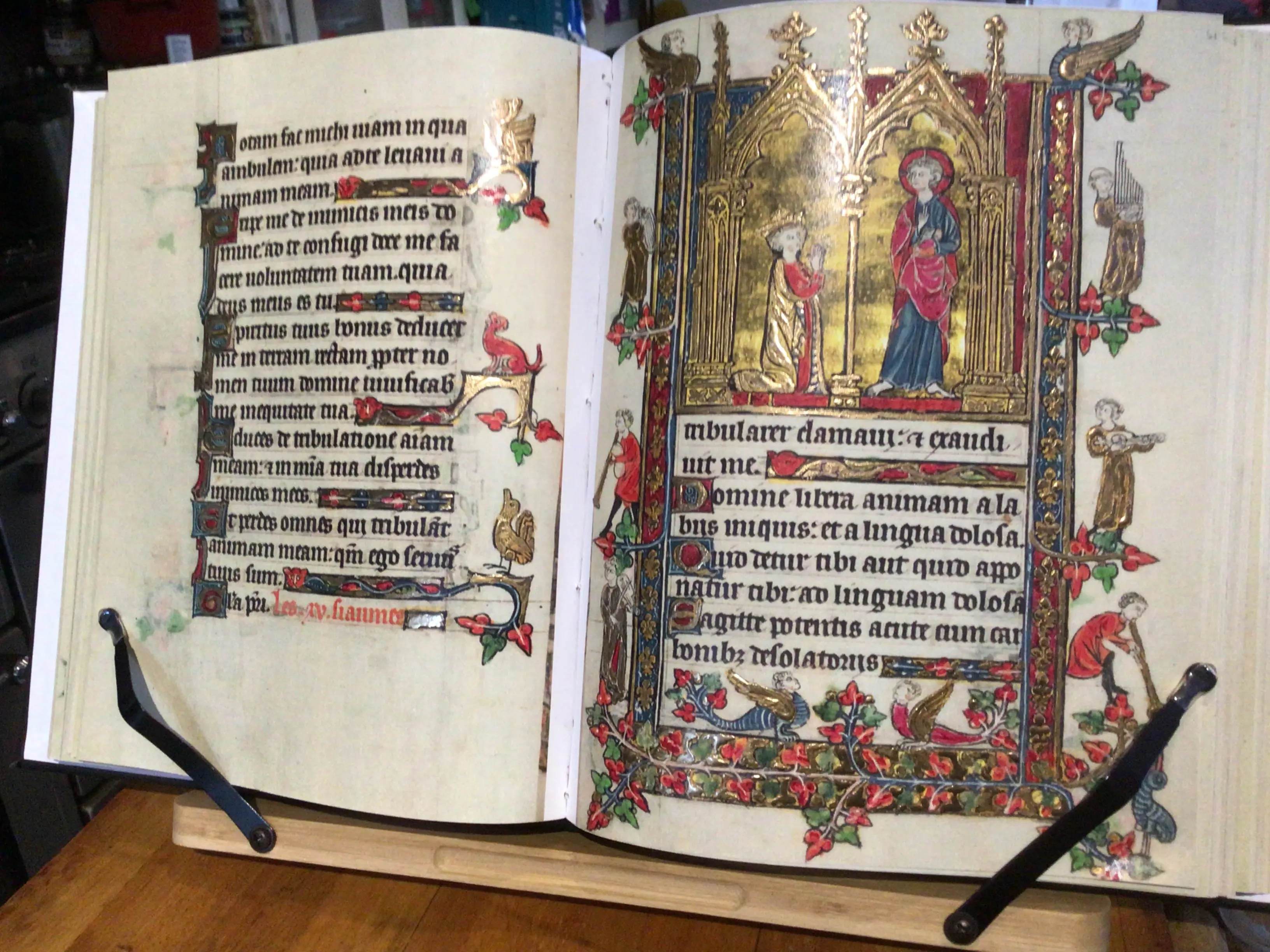 Replica medieval french bible