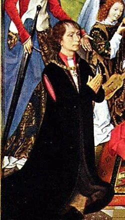 Sir John Donne Triptych by Hans Memling